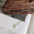 Fitzgerald Pearl Drop 925 Sterling Silver Necklace