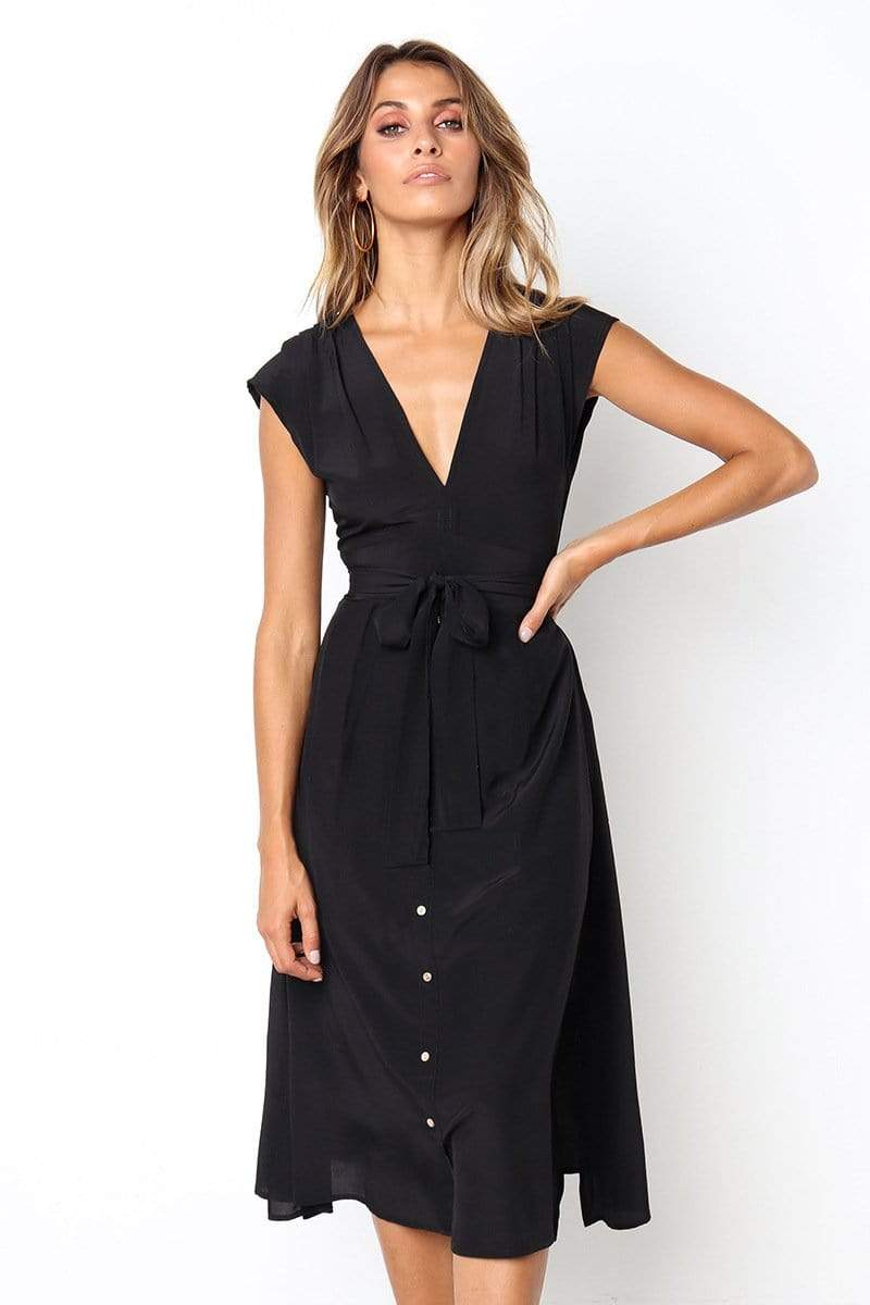 GEM V neck dress