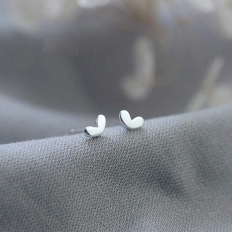 Heart Stud Earrrings