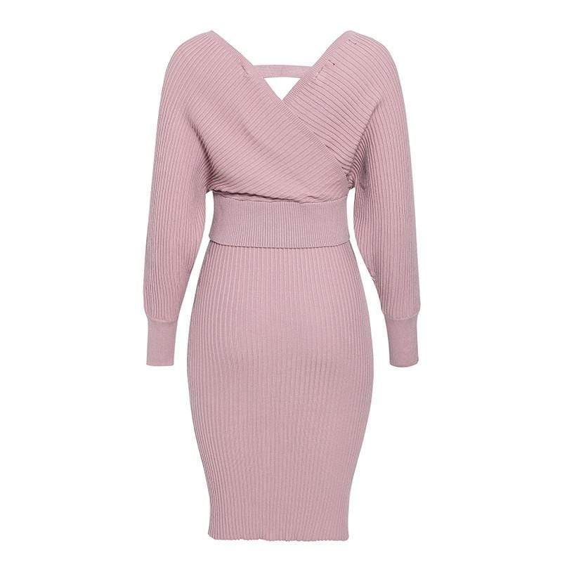 Hepburn Off Shoulder Dress
