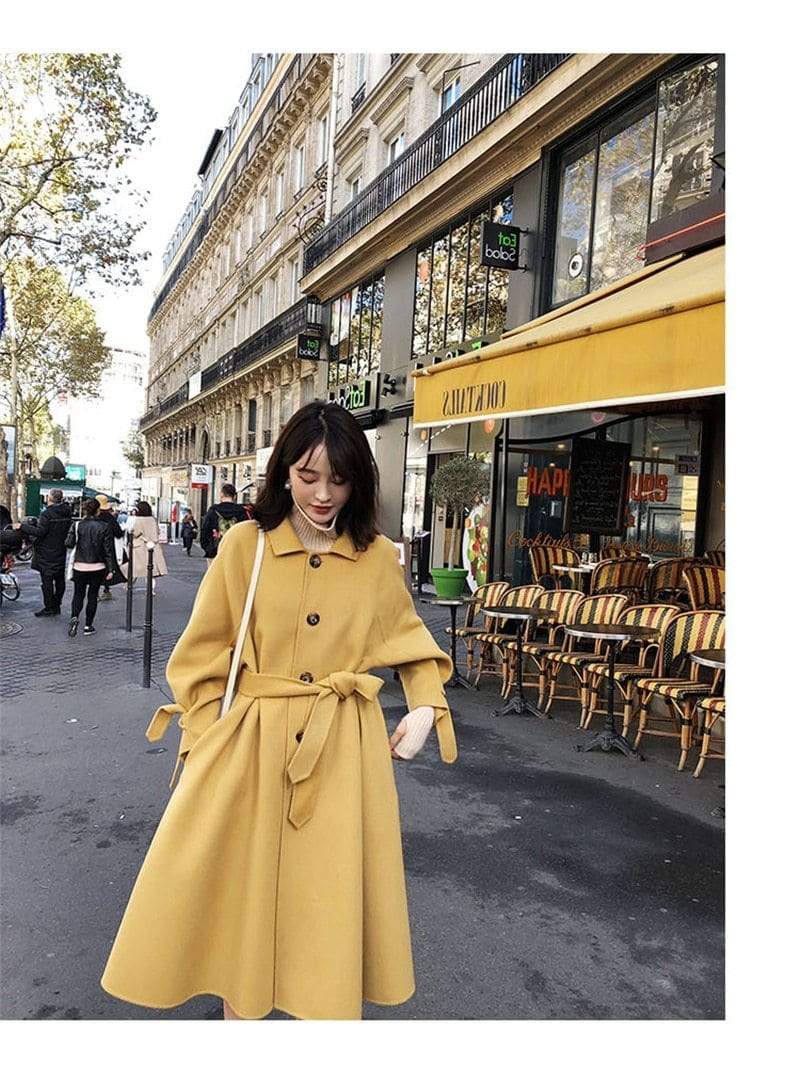 Hollywood Single Breasted Coat