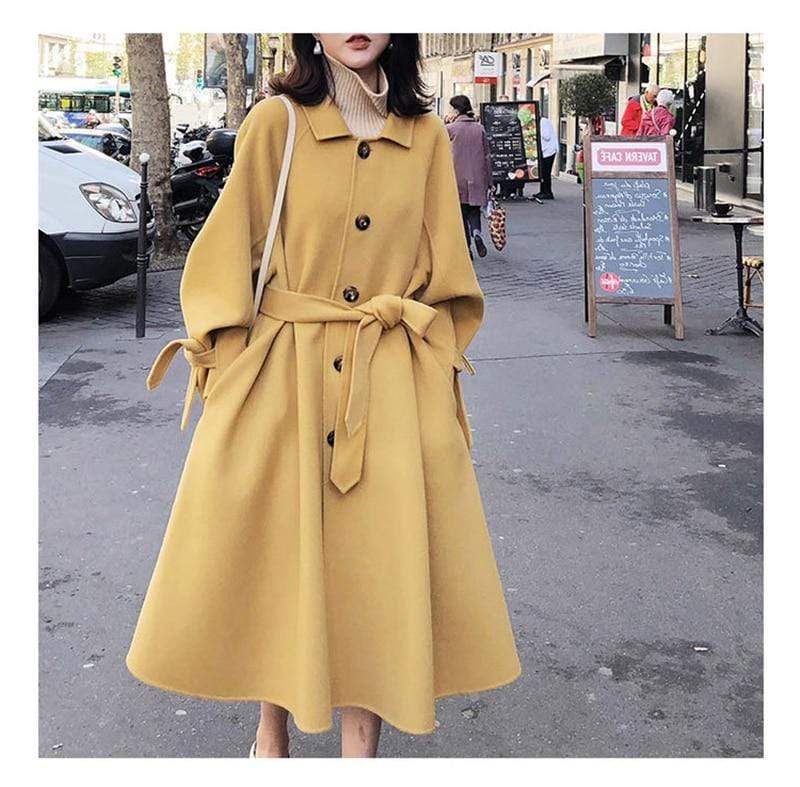 Hollywood Single Breasted Coat