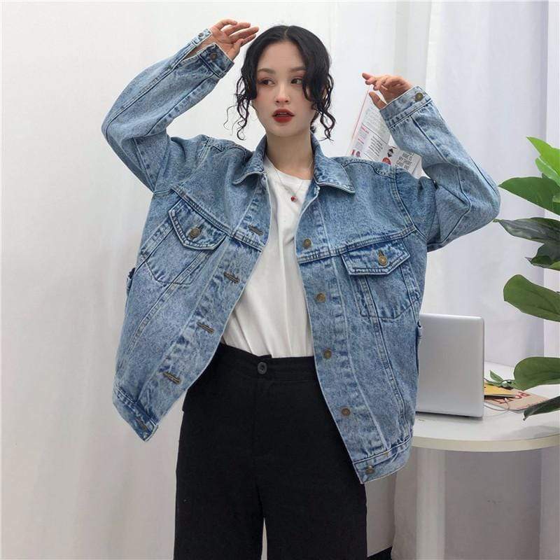 Kinsley Oversized Denim Jacket
