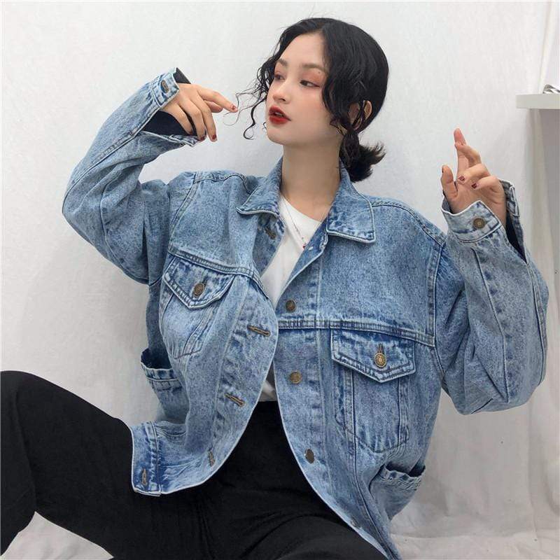 Kinsley Oversized Denim Jacket