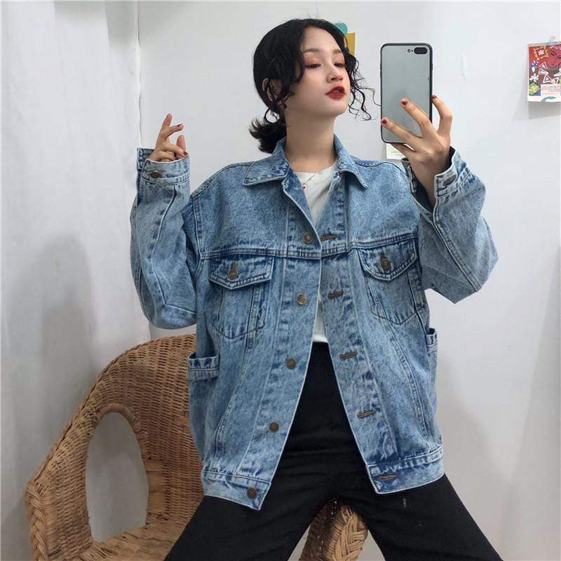 Kinsley Oversized Denim Jacket