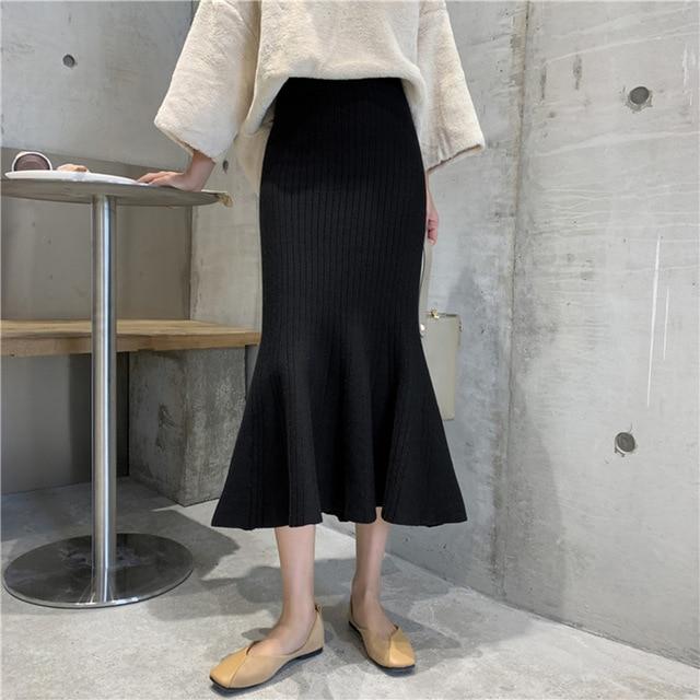 Knitted Mermaid Skirt