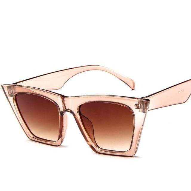 Thesem Champagne tea Kylie Square Sunglasses
