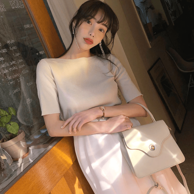 Lenora Crew Neck Top