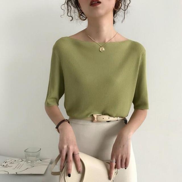 Lisa Crew Neck Top