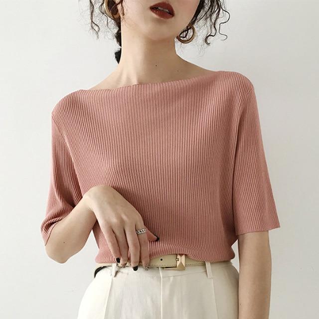 Lisa Crew Neck Top