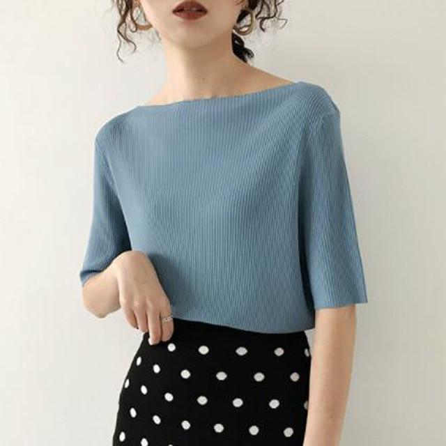 Lisa Crew Neck Top
