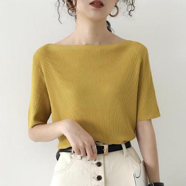 Lisa Crew Neck Top