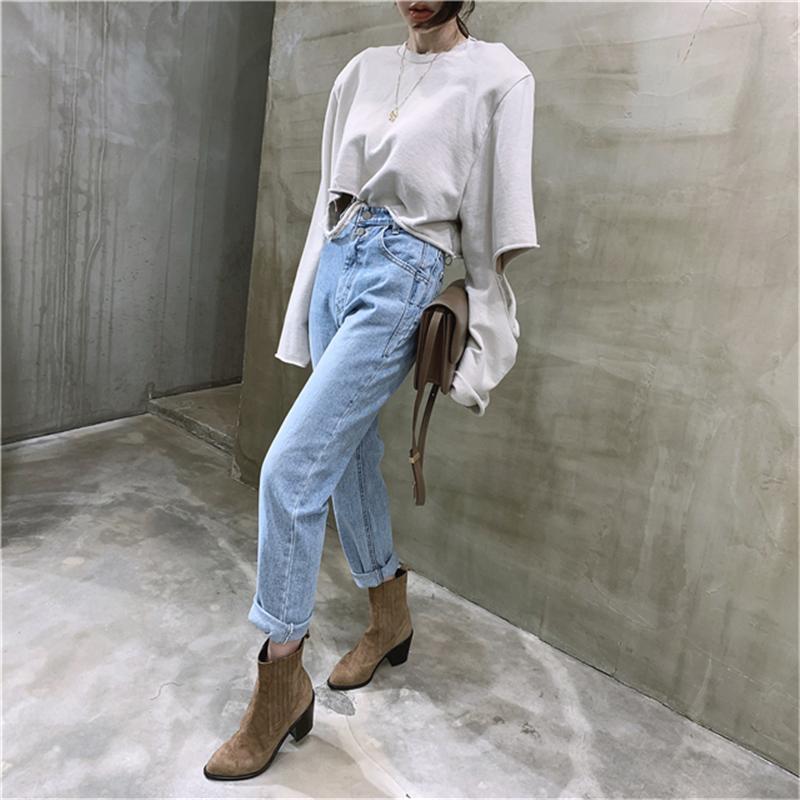 Lulu High Waist Denim Jeans