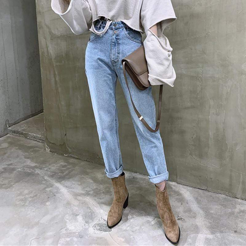 Lulu High Waist Denim Jeans