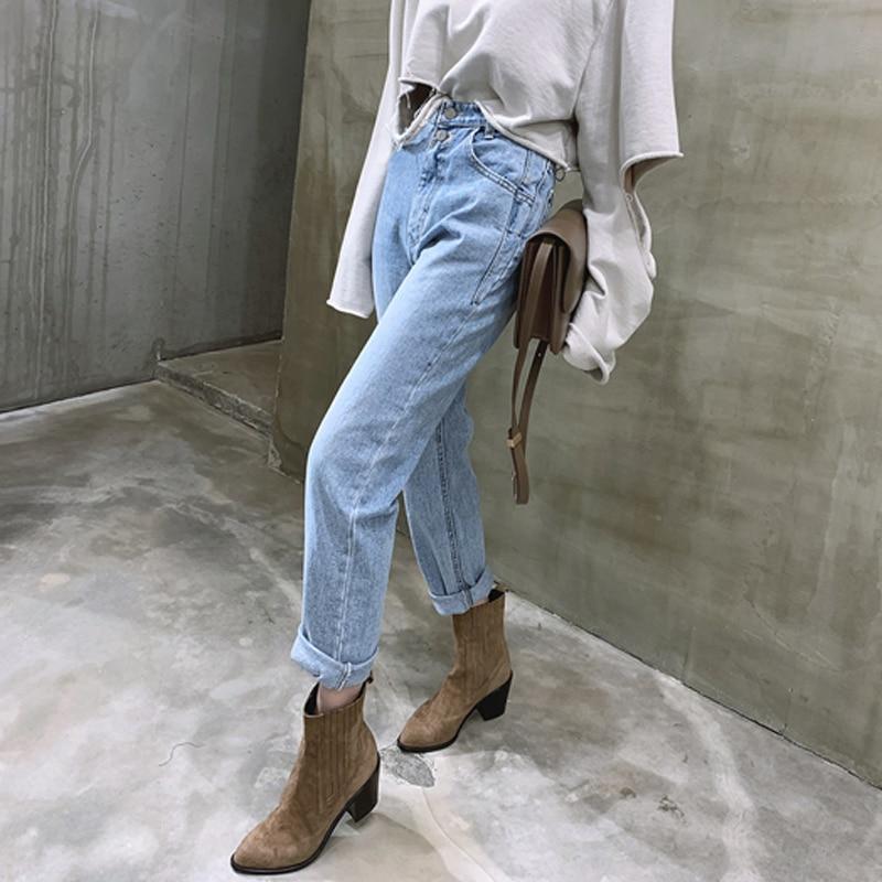 Lulu High Waist Denim Jeans