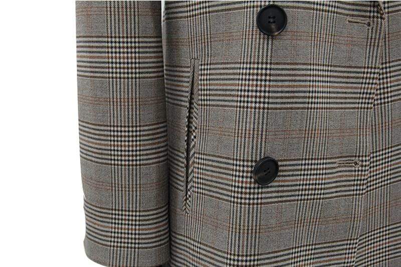 Maddy Plaid Jacket