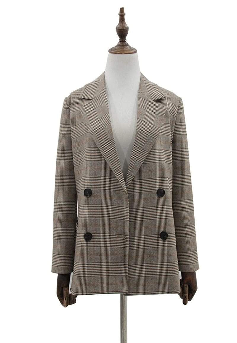 Maddy Plaid Jacket