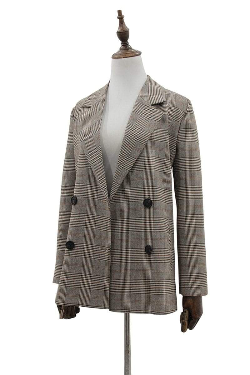 Maddy Plaid Jacket
