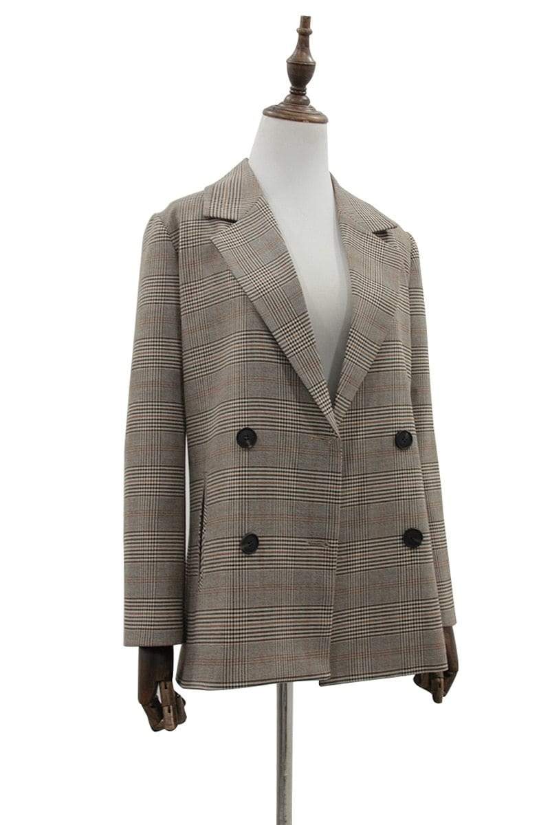 Maddy Plaid Jacket
