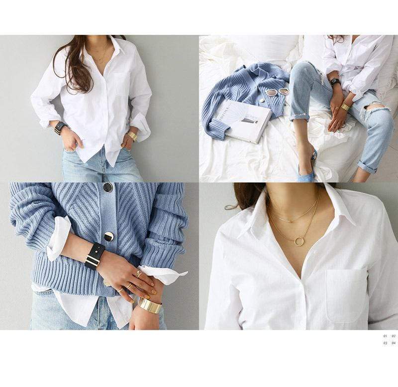 Moda Classic White Shirt