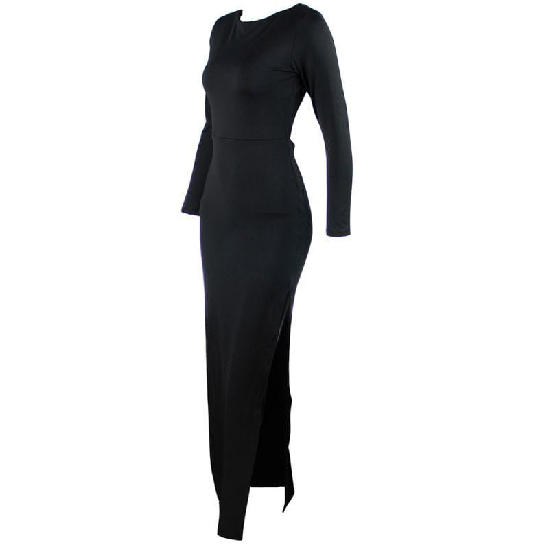 Nouvo Backless Bodycon Maxi Dress