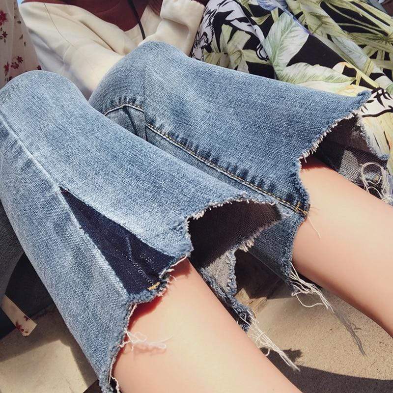 Now you see it now you don't Denim Jeans