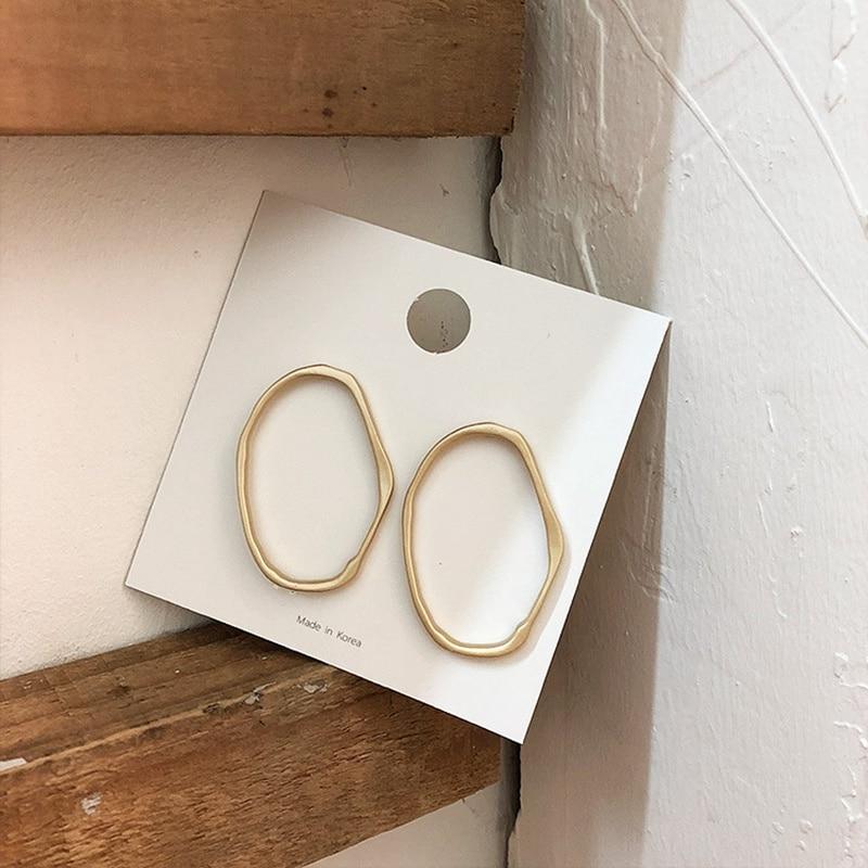 thesem Jewellery Oval hoop earrings
