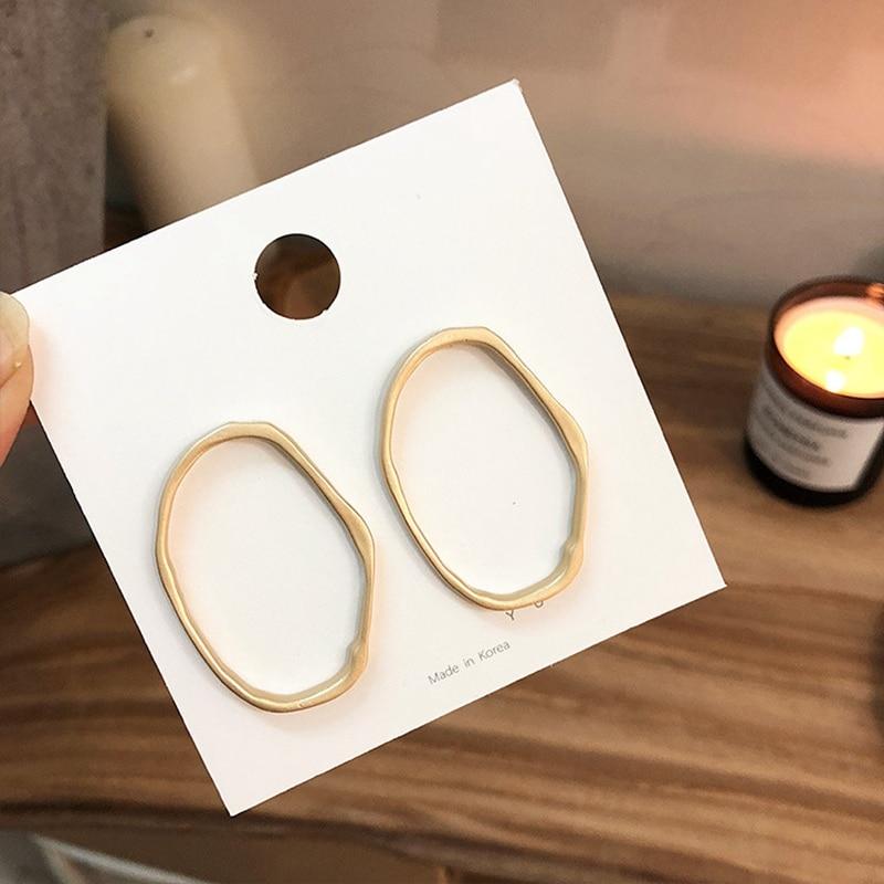 thesem Jewellery Oval hoop earrings