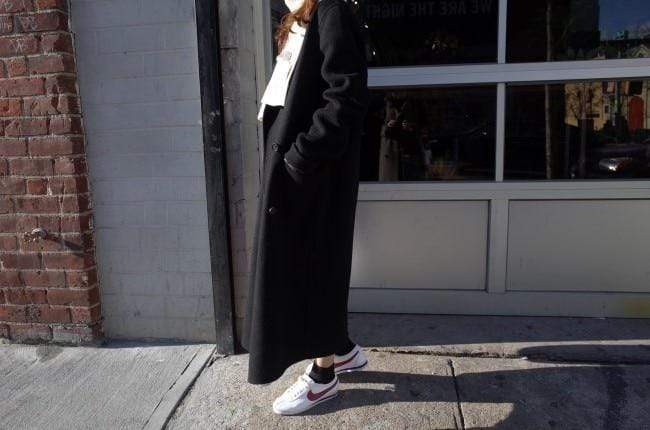 Oxford Wool Blend Coat