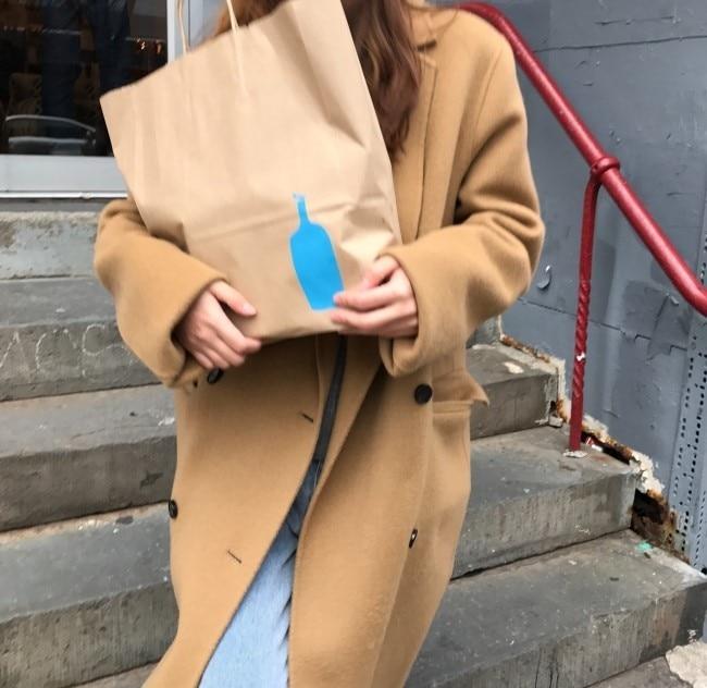 Oxford Wool Blend Coat
