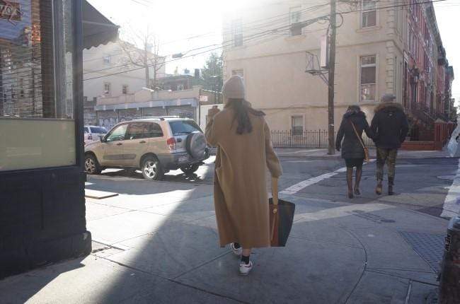 Oxford Wool Blend Coat