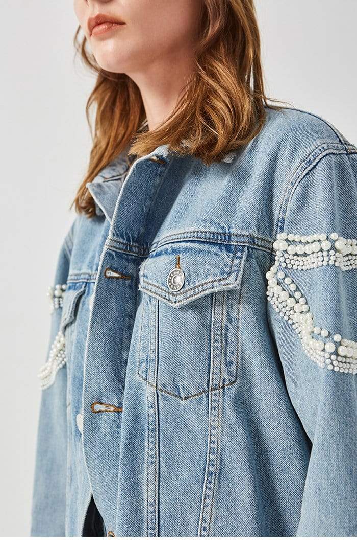 Pearl Denim Jacket