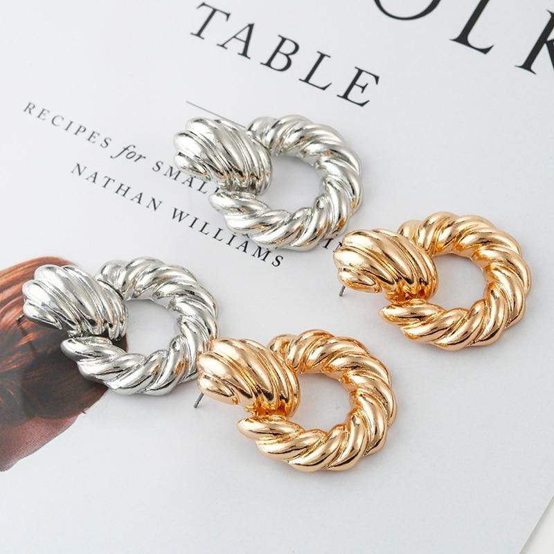Penny Twist Earrings
