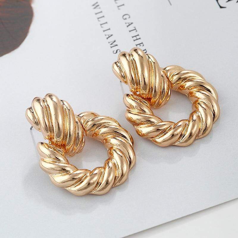 Penny Twist Earrings