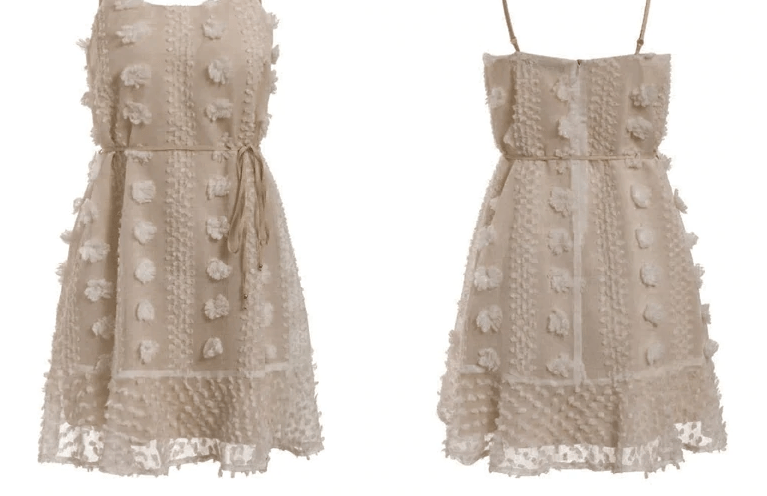 Pom pom sundress