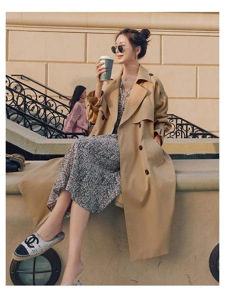 Rhode Double Breasted Trench Coat