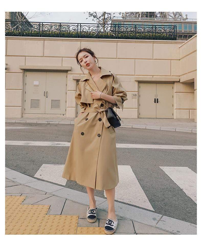 Rhode Double Breasted Trench Coat