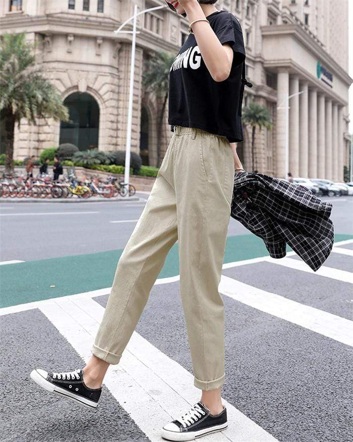 Slim Crop Chinos