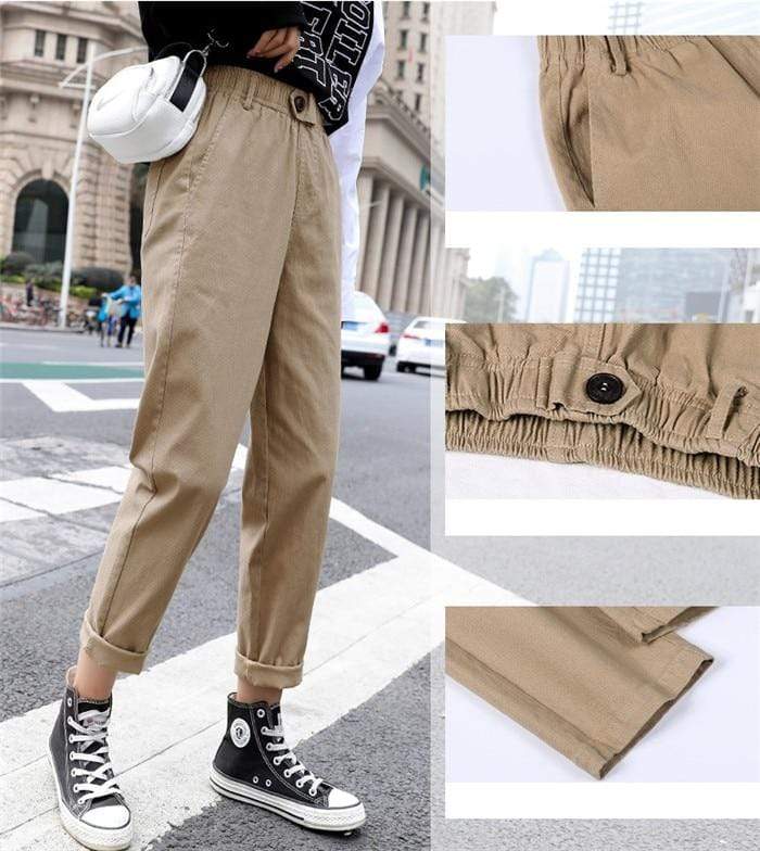 Slim Crop Chinos