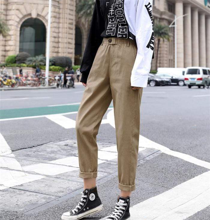 Slim Crop Chinos