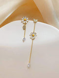 Small Daisy Earrings