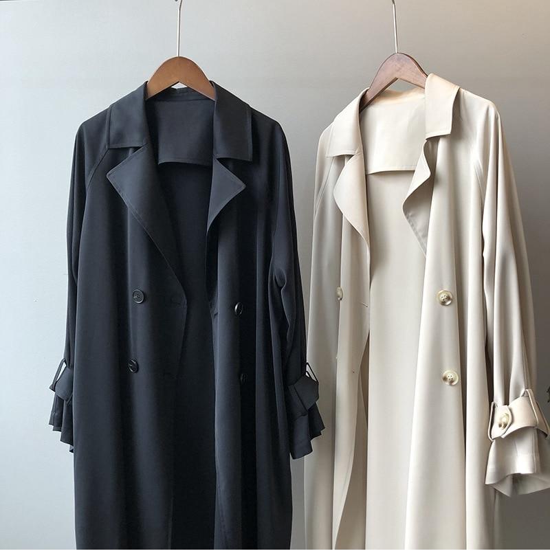 Sophia Single Breasted Trench Coat