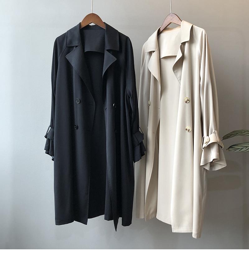 Sophia Single Breasted Trench Coat
