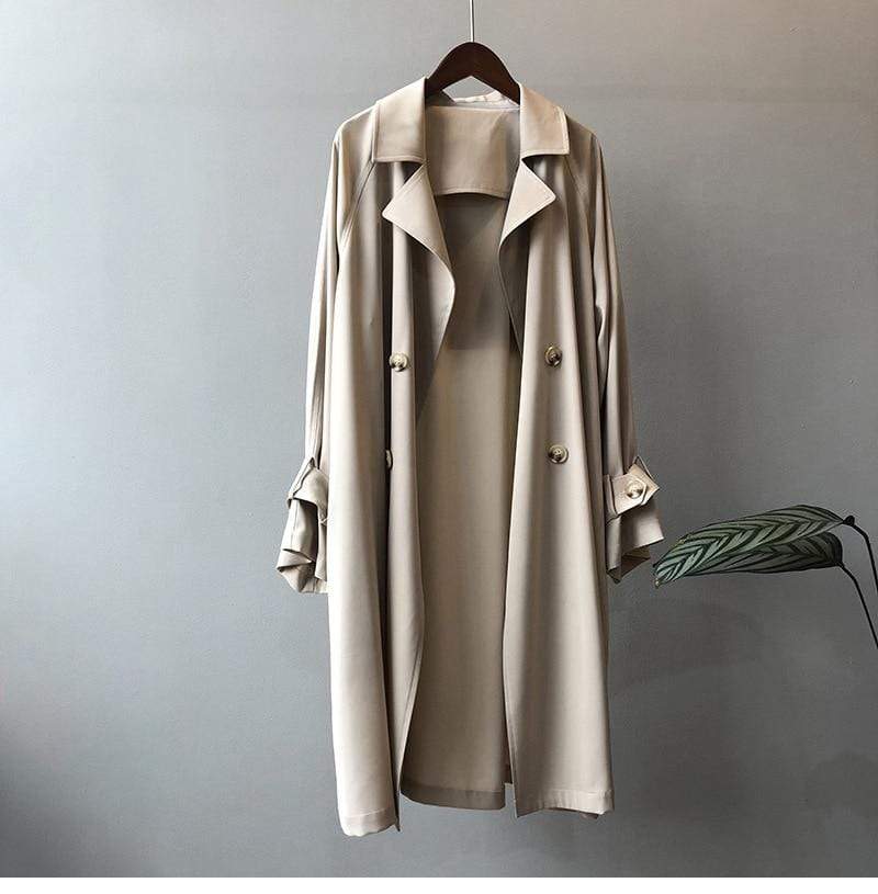 Sophia Single Breasted Trench Coat