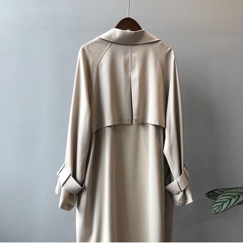Sophia Single Breasted Trench Coat