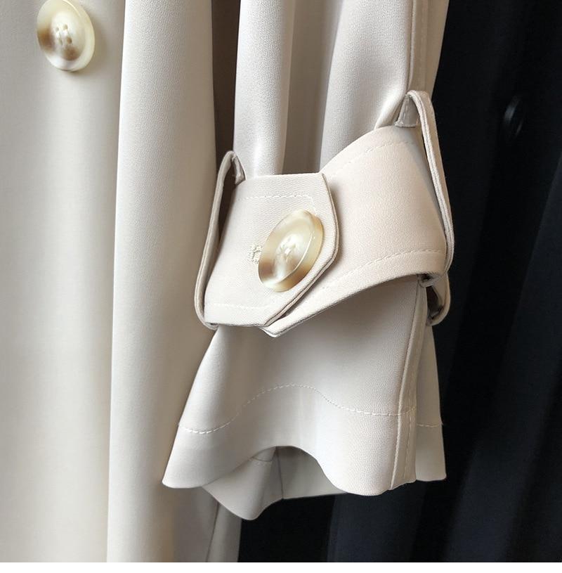 Sophia Single Breasted Trench Coat