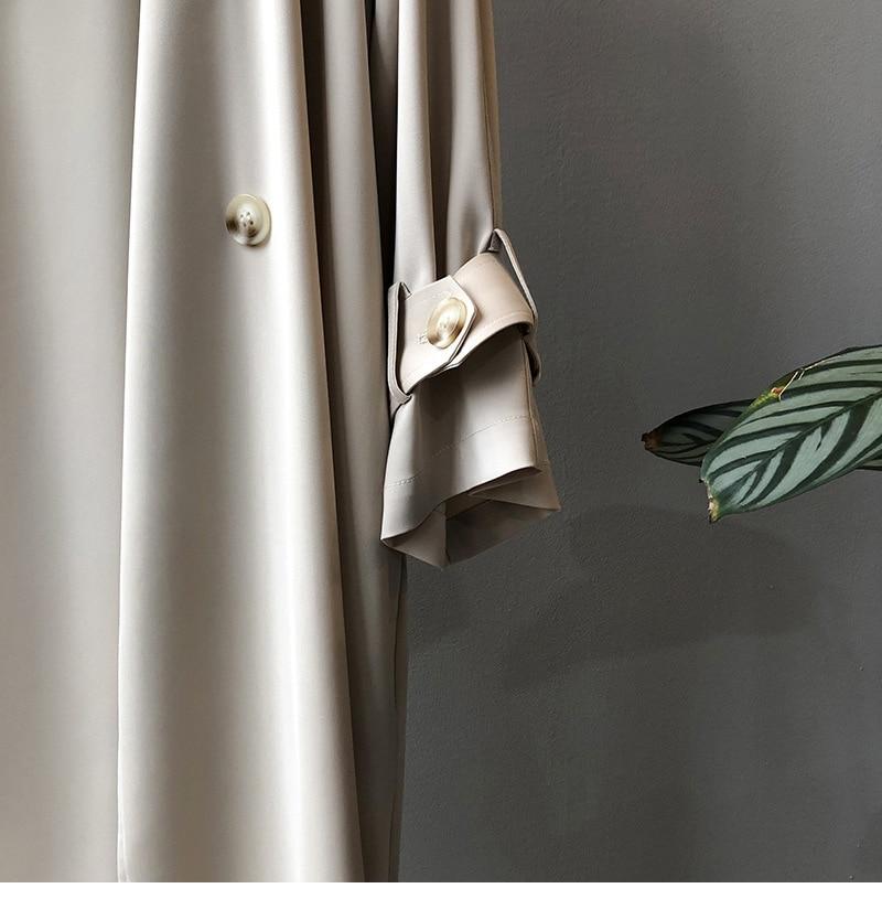 Sophia Single Breasted Trench Coat