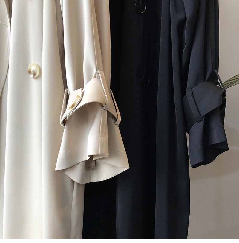 Sophia Single Breasted Trench Coat