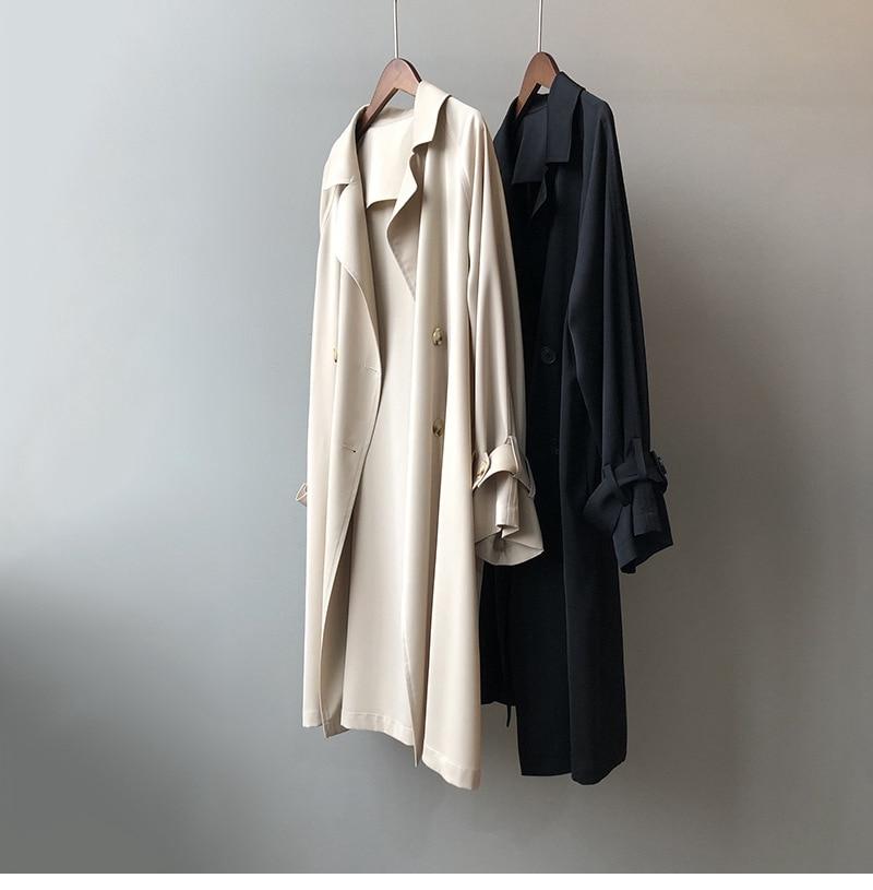 Sophia Single Breasted Trench Coat