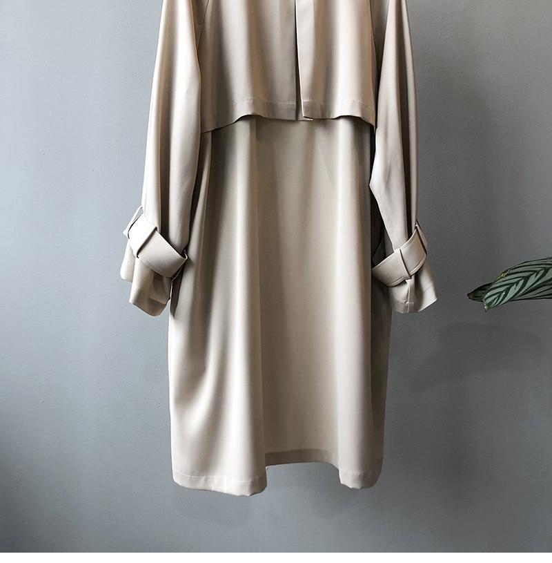 Sophia Single Breasted Trench Coat